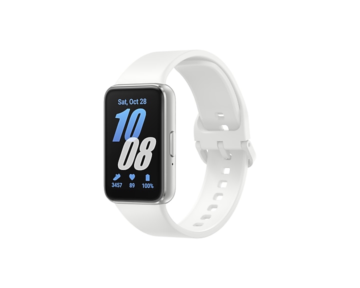 8806095362168 Samsung Galaxy Fit3 smart bracelet, Silver - Image 1