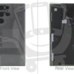 SAMSUNG Samsung S908B Galaxy S22 Ultra Battery Cover Graphite (Service Pack)